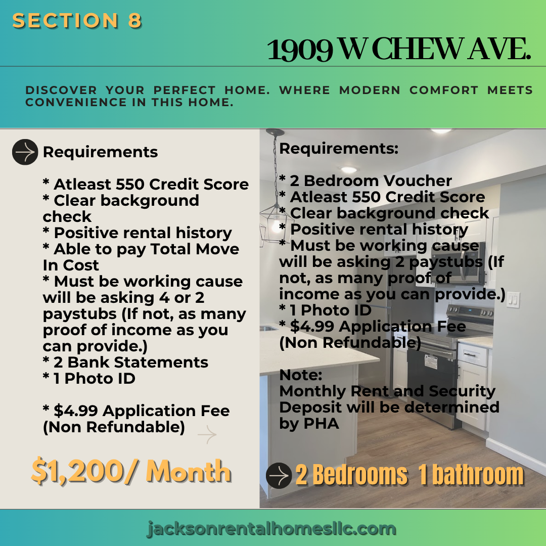 1909 West Chew Avenue - Unit 7