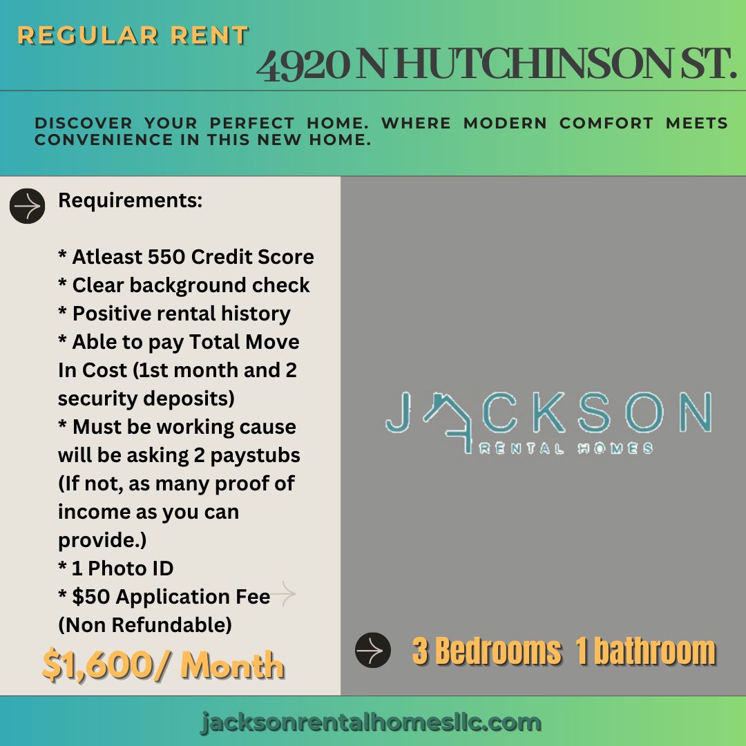 4920 North Hutchinson Street