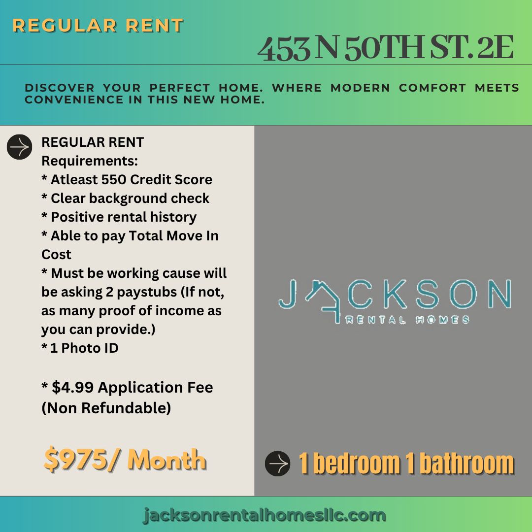 Jackson Rental Properties Rental application - Applicant Center