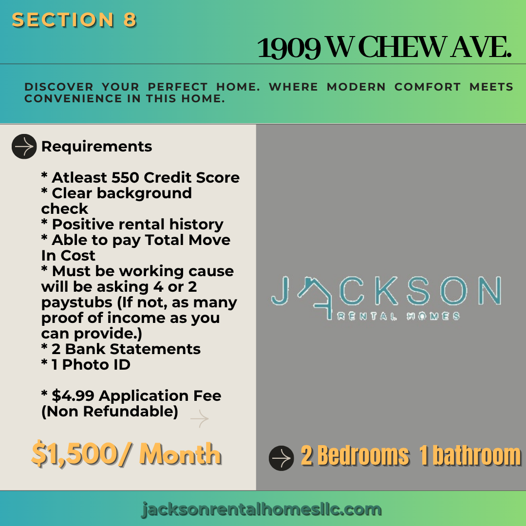 1909 West Chew Avenue - Unit 5