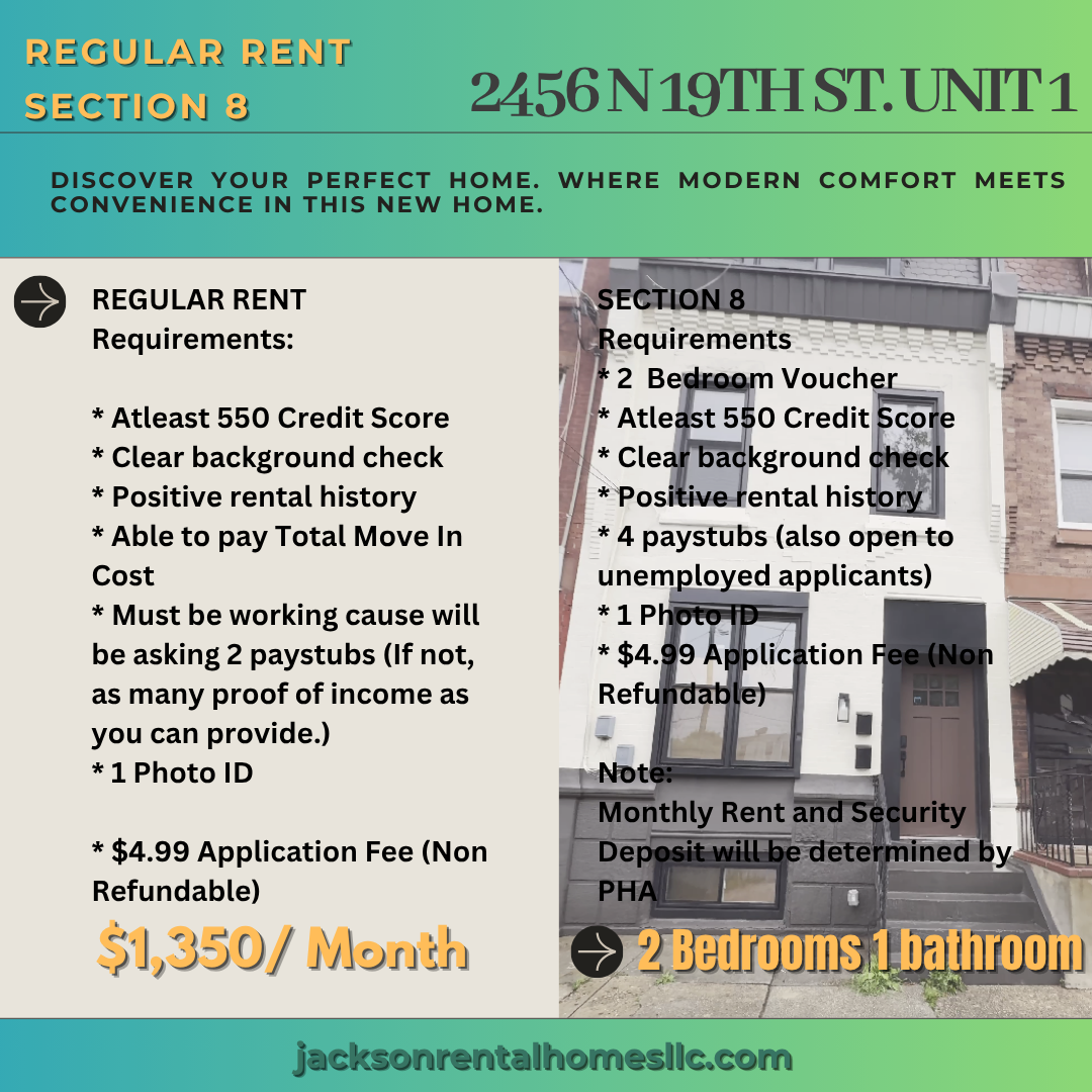 2456 North 19th Street - Unit 1