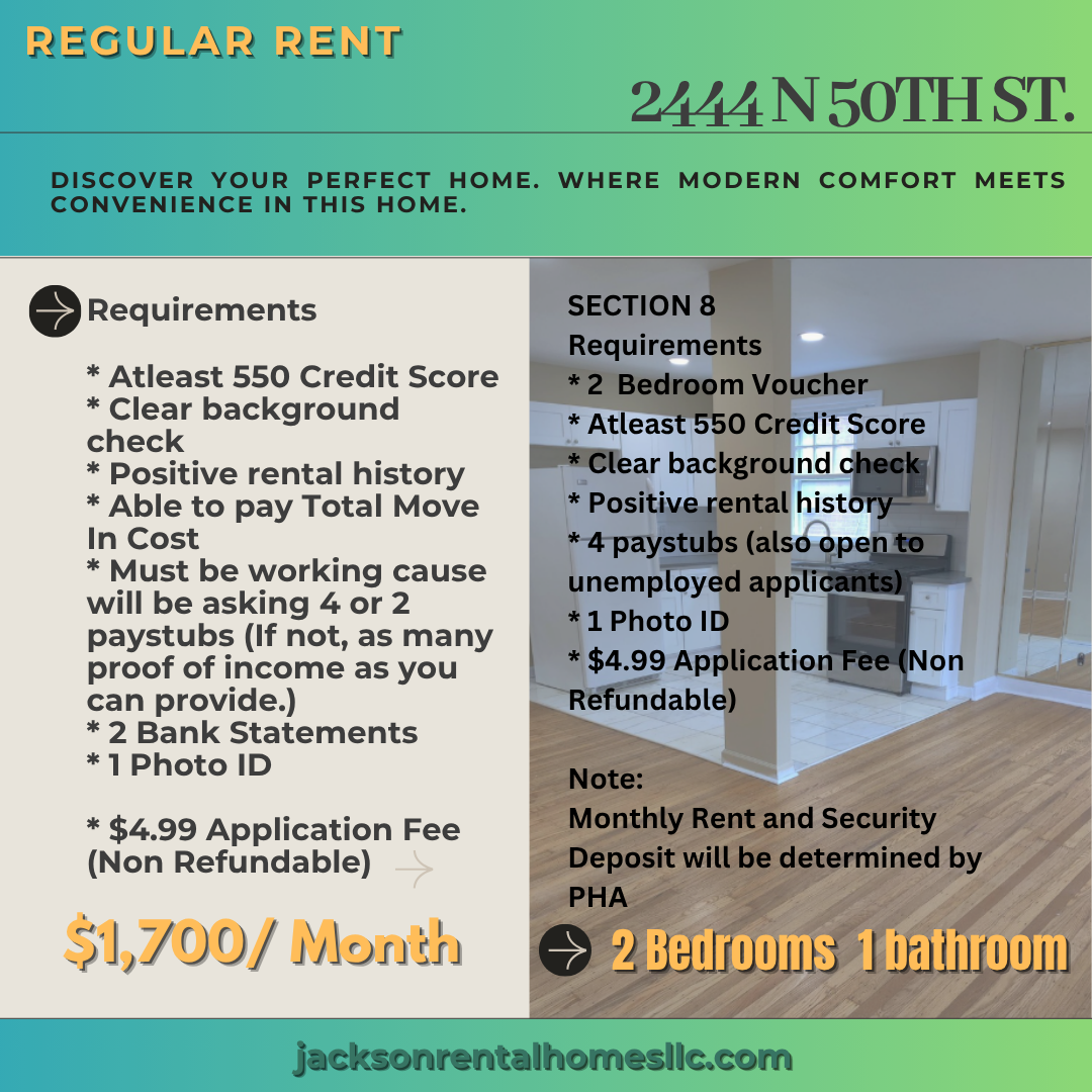 2444 North 50th Street - 1st Floor