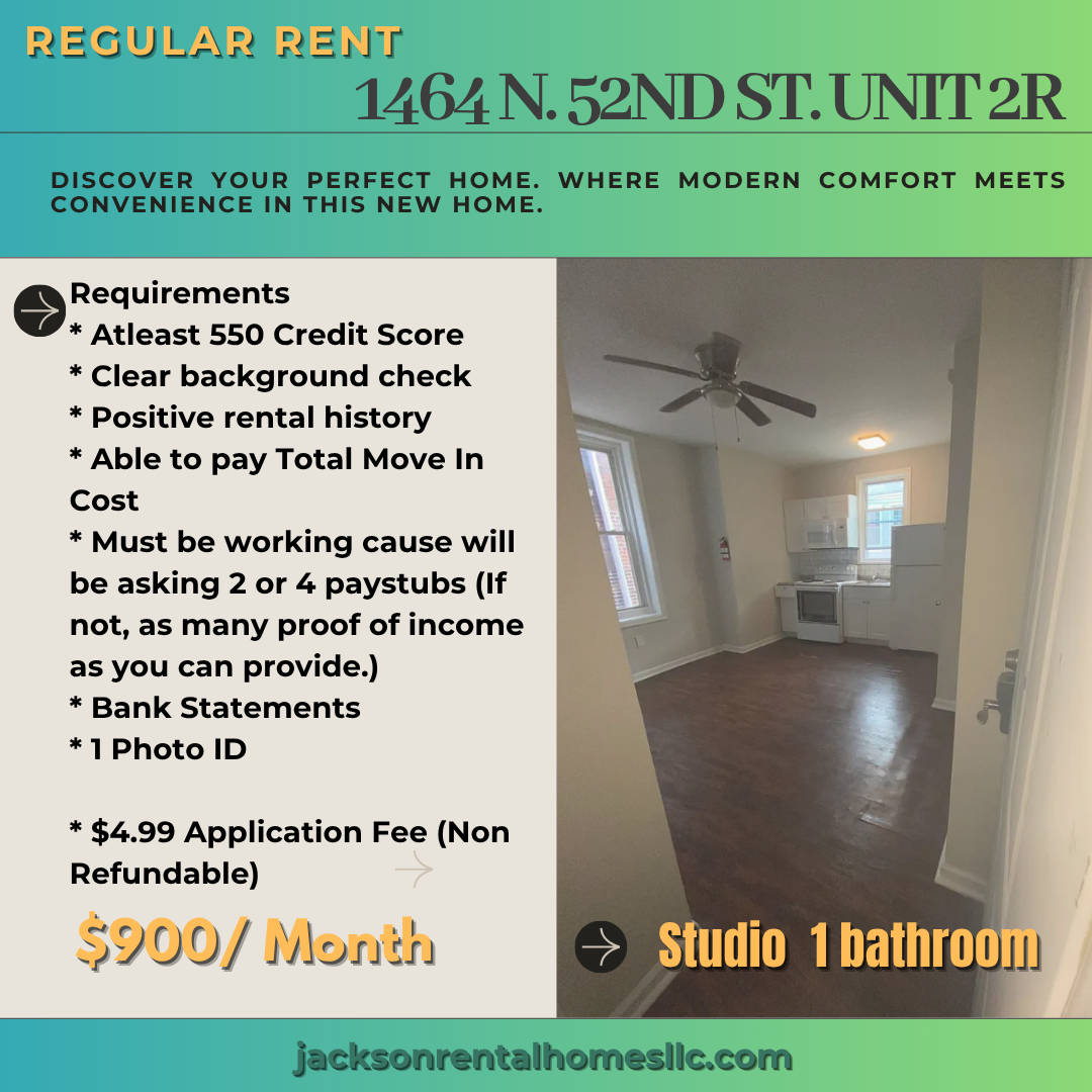 1464 North 52nd Street - Unit 2R