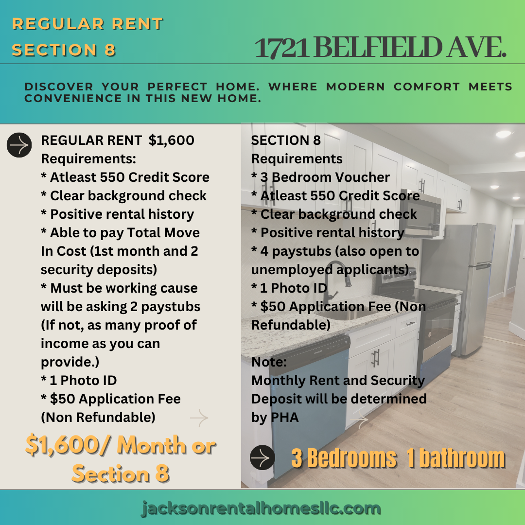 1721 Belfield Avenue - 2nd Floor