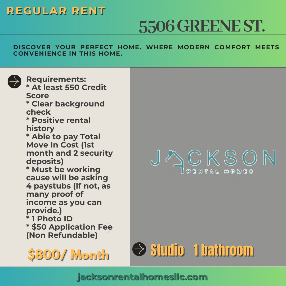 5506 Greene Street - Unit B