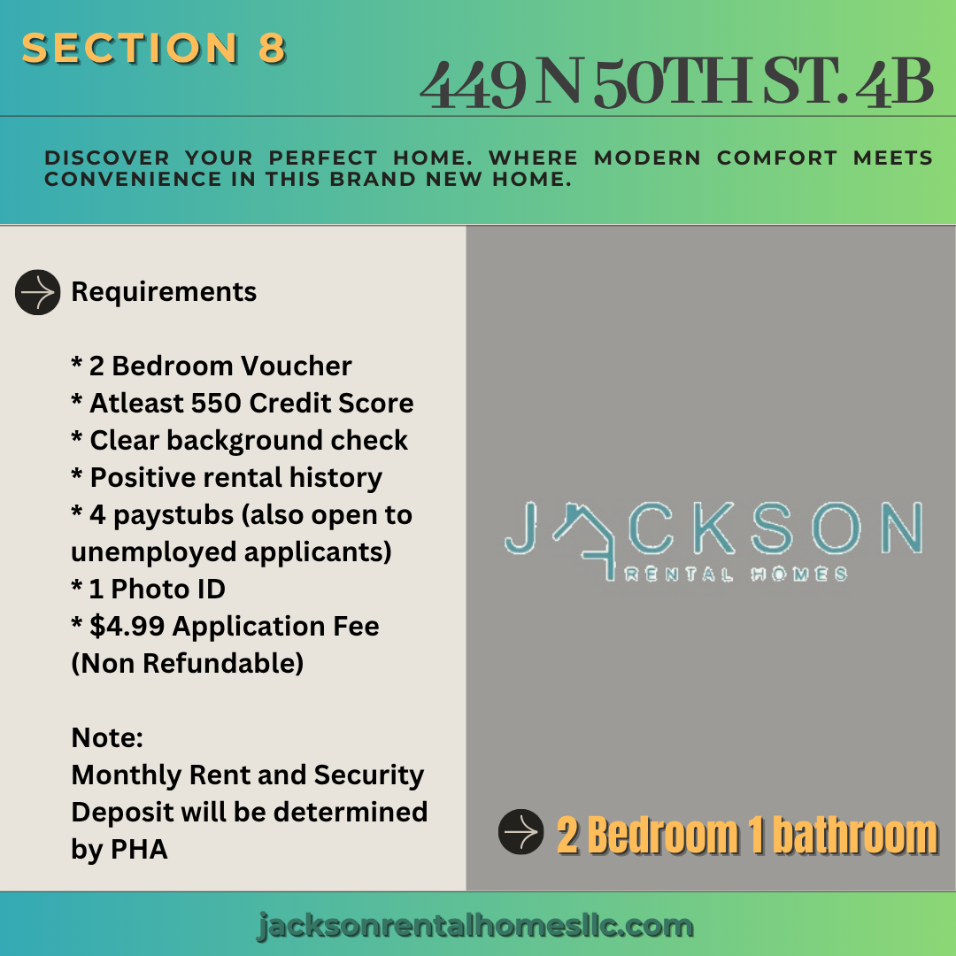 449 North 50th Street - 4B