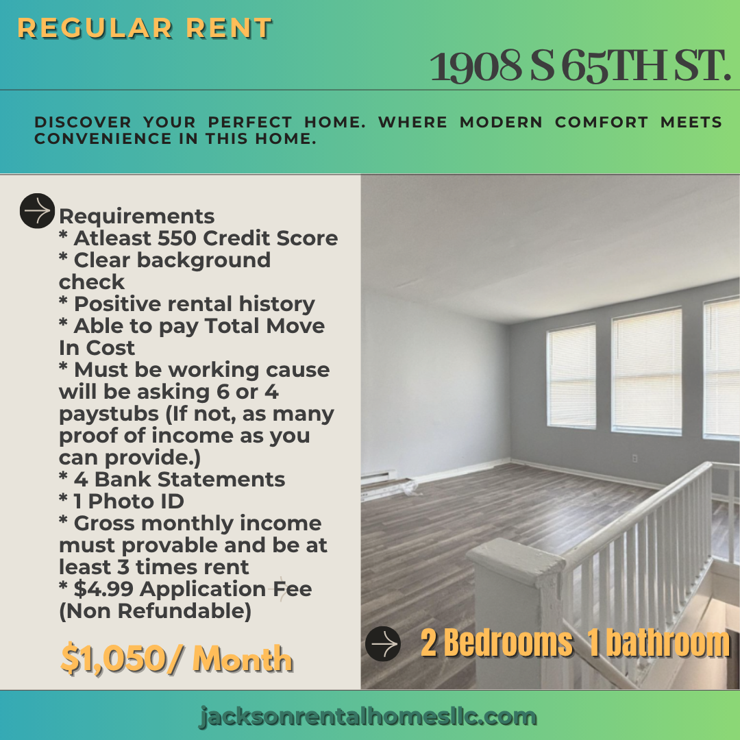 1908 South 65th Street - Apt B (2nd Floor)