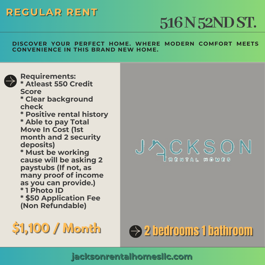 516 North 52nd Street - X