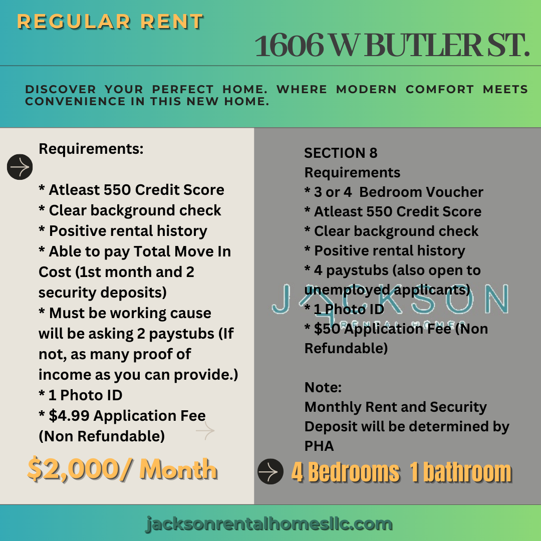 1606 West Butler Street